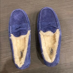 UGG Blue Slip-On Loafers